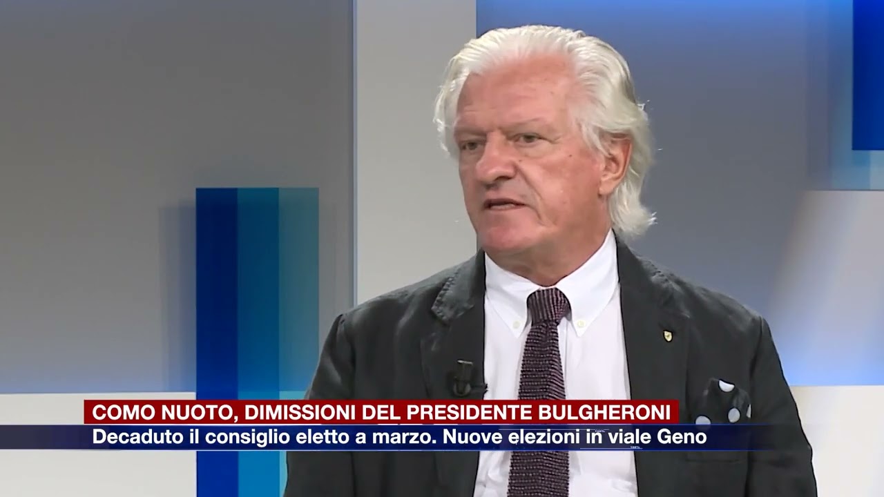 Etg - Como Nuoto, dimissioni del presidente Bulgheroni