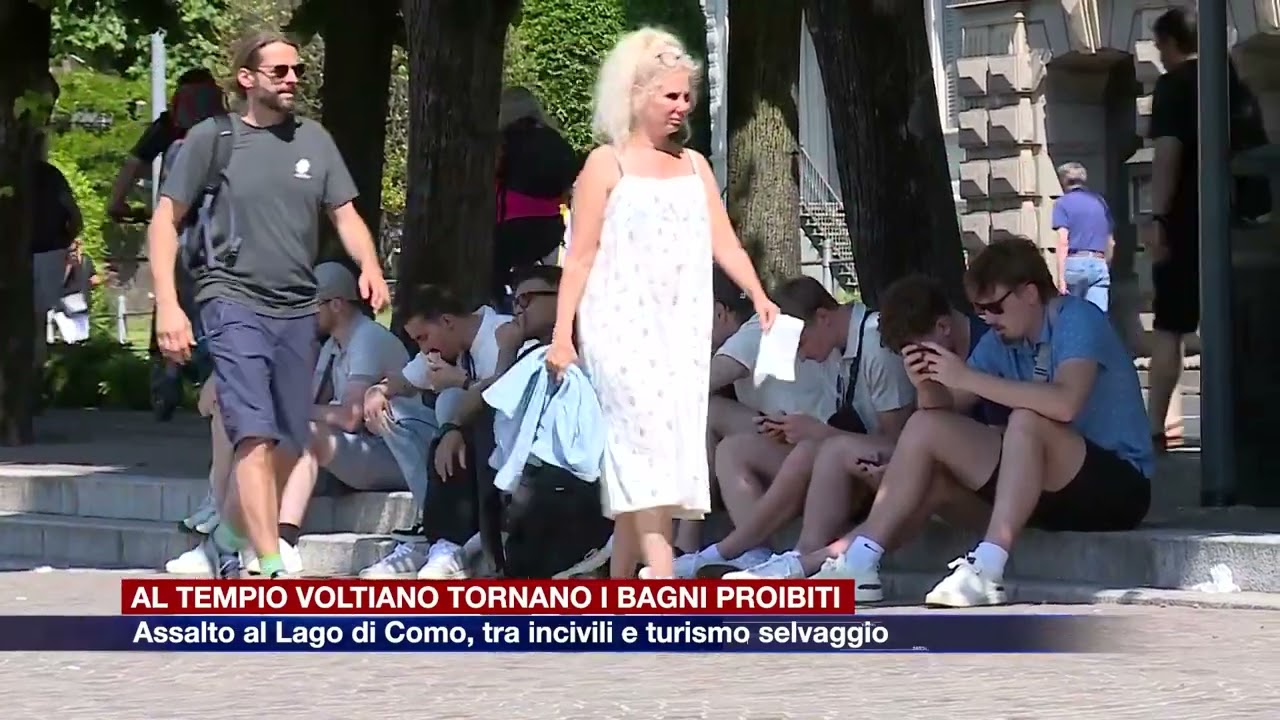 Etg - Al Tempio Voltiano tornano i bagni proibiti. Assalto al lago, tra incivili e turismo selvaggio