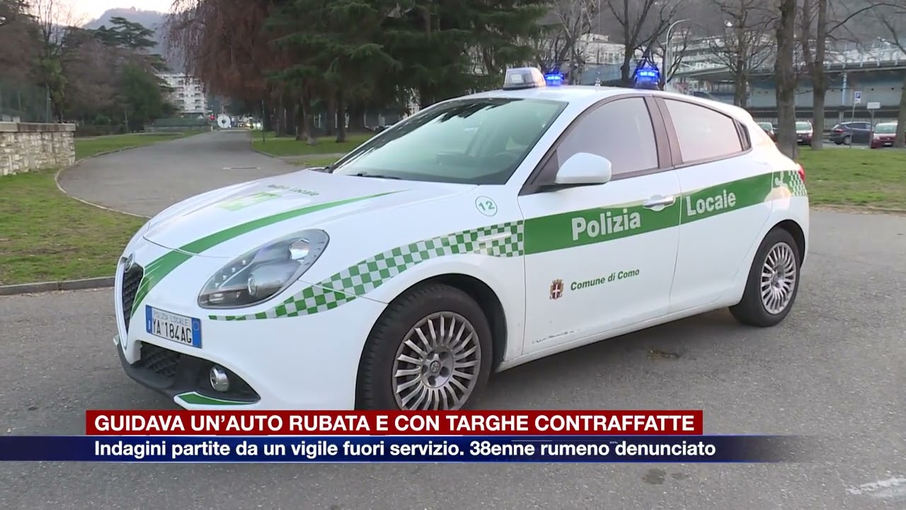 Etg - Guidava un’auto rubata e con le targhe contraffatte. 38enne rumeno denunciato