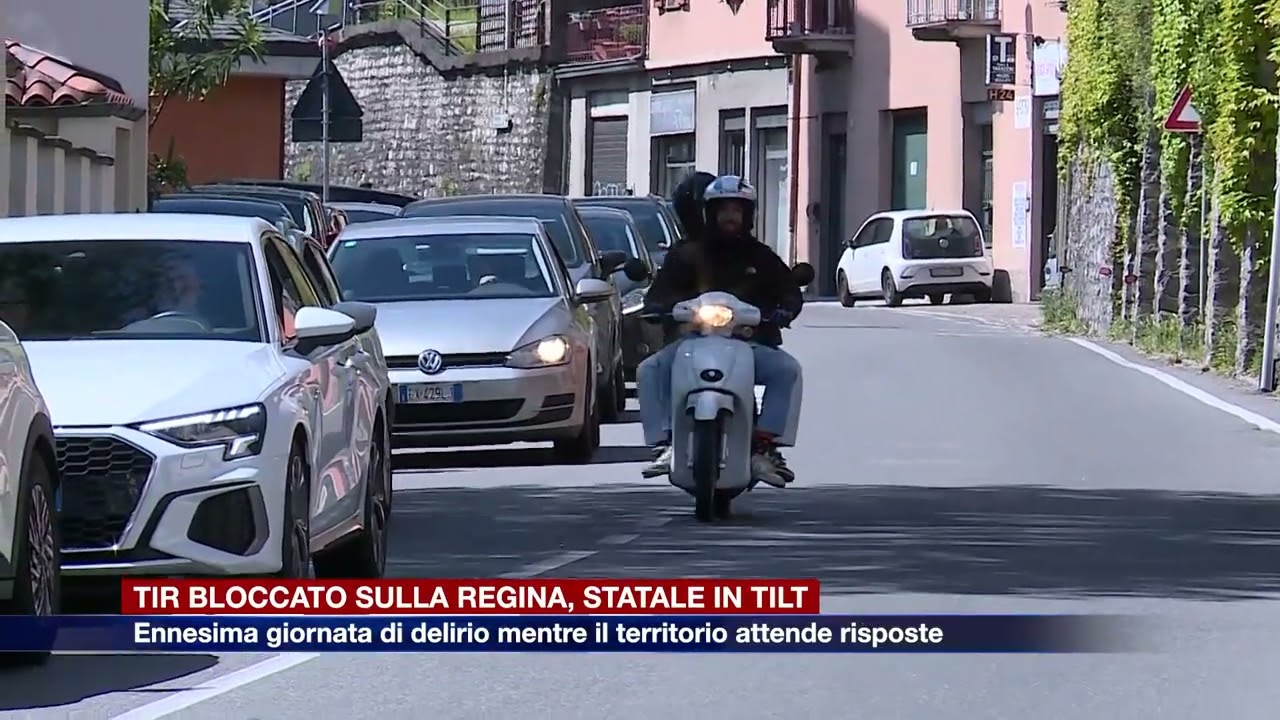Etg - Camion bloccato questa mattina sulla Regina, traffico in tilt
