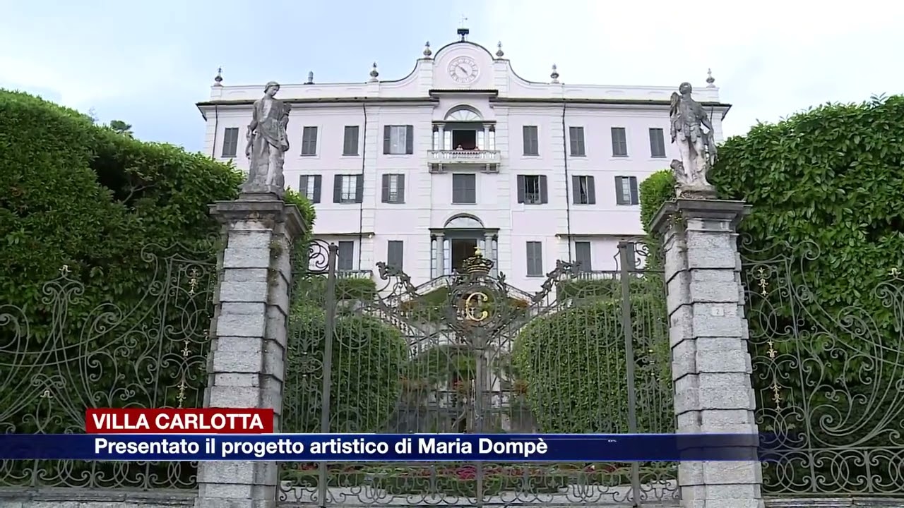 Etg - Villa Carlotta, presentato il progetto artistico di Maria Dompè