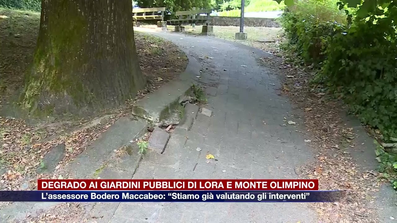 Etg - Degrado ai giardini di Lora e Monte Olimpino. L’assessore: “Stiamo valutando gli interventi”