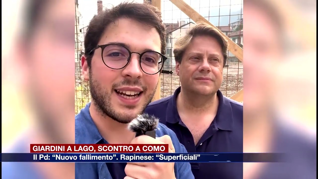 Etg - Giardini a Lago, scontro a Como. Il Pd: “Nuovo fallimento”. Rapinese: “Superficiali”