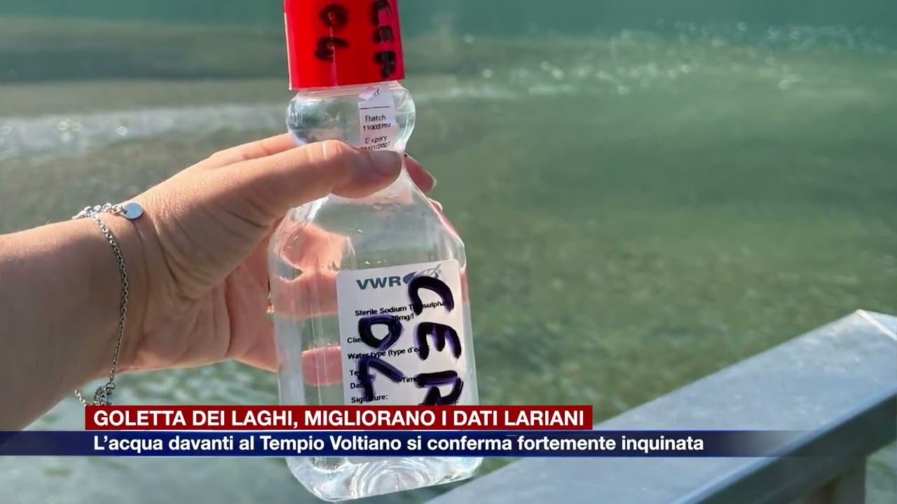 Etg - Goletta dei Laghi, la foce del Cosia fortemente inquinata