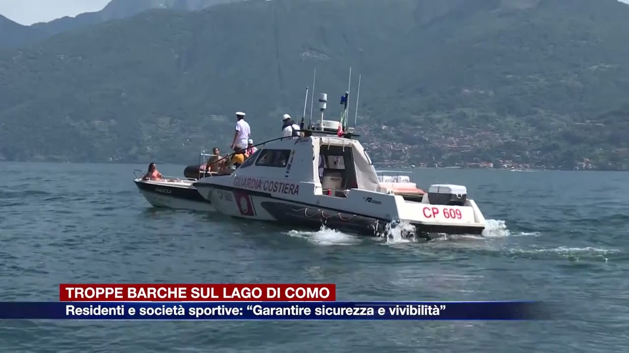 Etg - Troppe barche sul Lario, società sportive e residenti: 