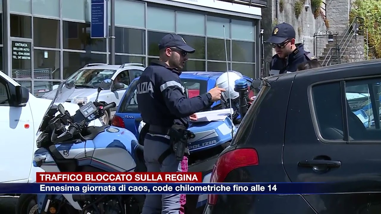Etg - Traffico bloccato sulla Regina, tutti in coda per chilometri