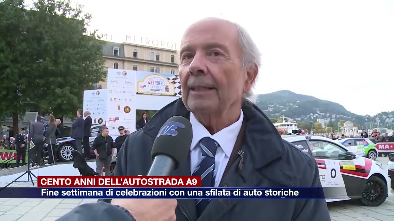 Etg - Cento anni dell’autostrada Lainate-Como-Chiasso, le celebrazioni