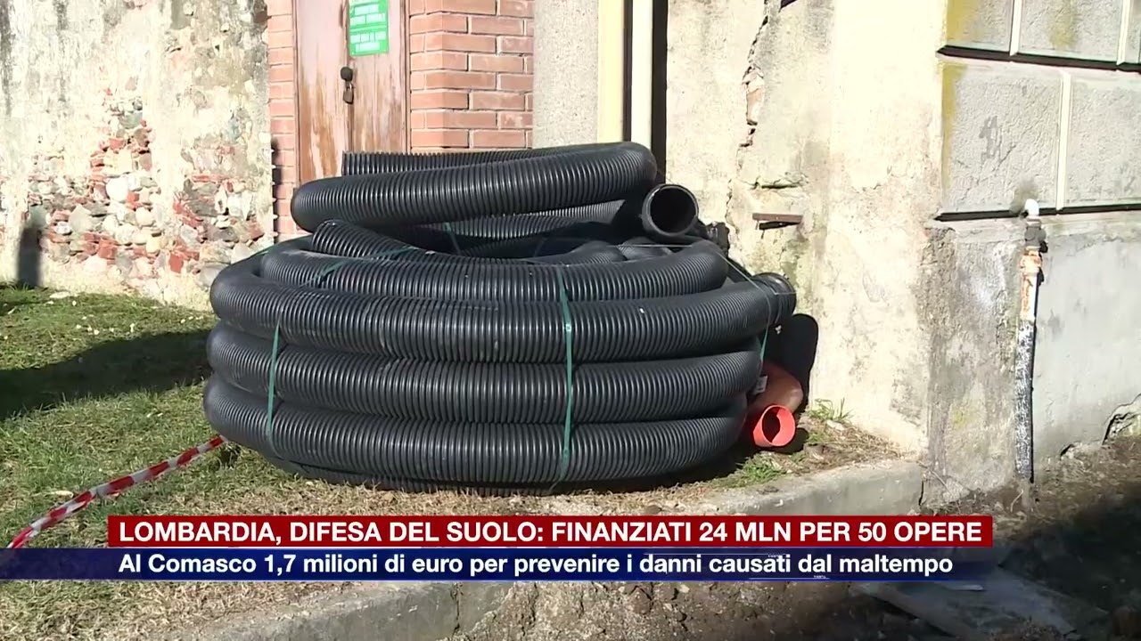 Etg - Lombardia, difesa del suolo: 24 milioni per 50 opere