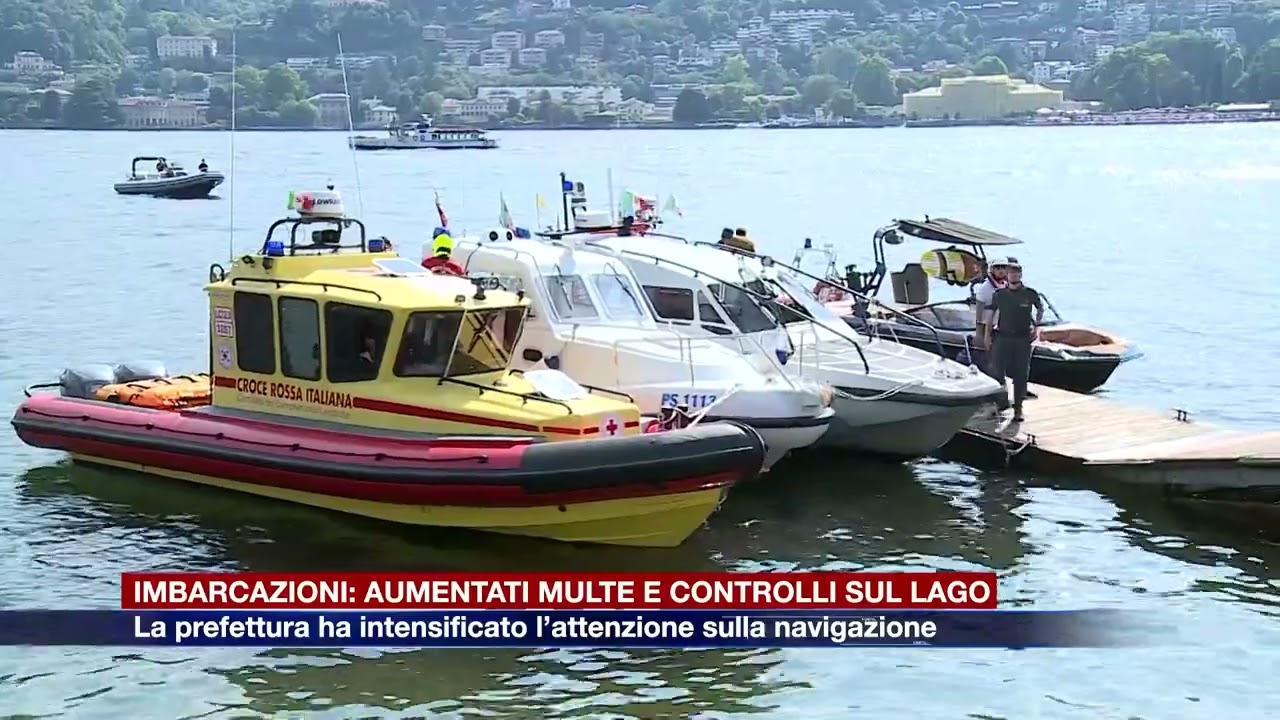 Etg - Imbarcazioni: aumentati multe e controlli sul lago