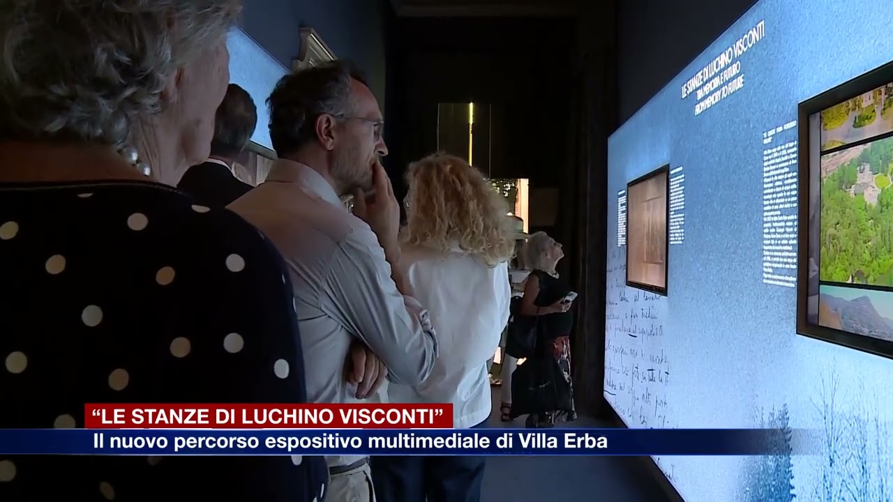Etg - “Le Stanze di Luchino Visconti”: il nuovo percorso espositivo multimediale di Villa Erba