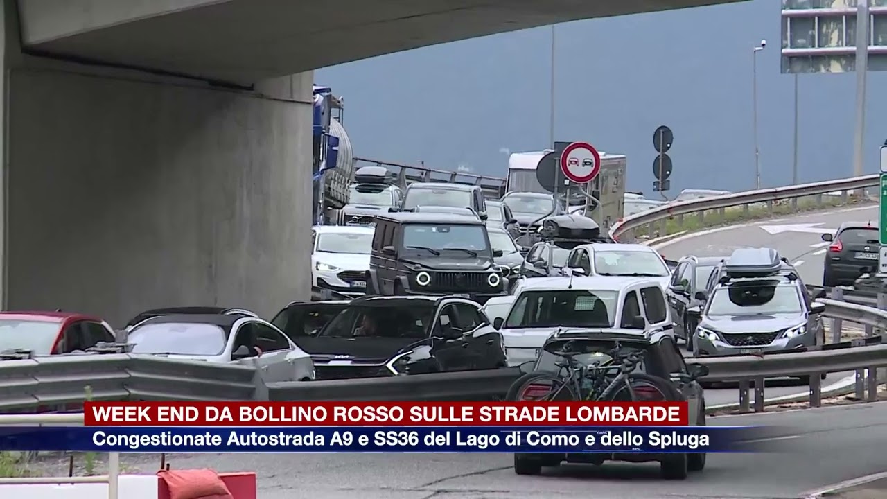 Etg - Week end da bollino rosso sulle strade lombarde
