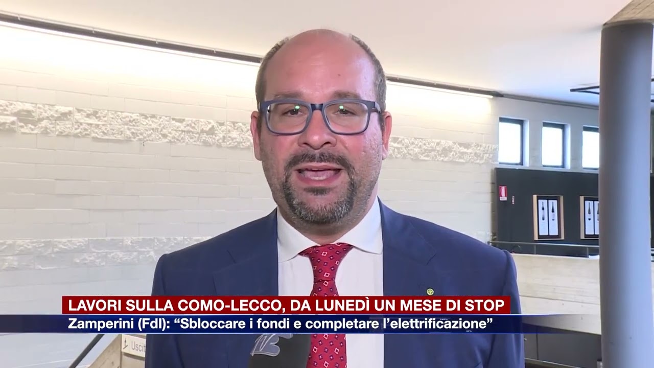 Etg - Lavori sulla linea ferroviaria Como-Lecco, da lunedì un mese di stop