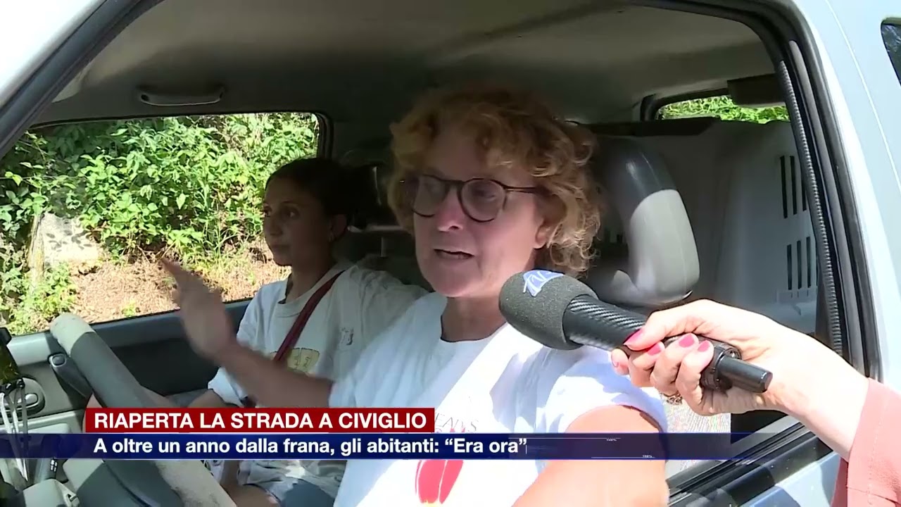Etg - Riaperta la strada a Civiglio, gli abitanti: “Era ora”