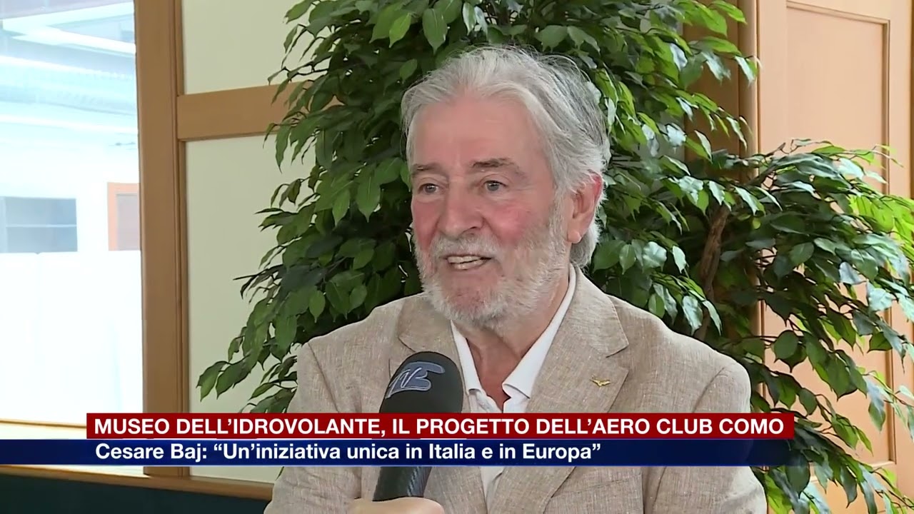Etg - Museo dell’idrovolante, Cesare Baj: “Un progetto unico in Italia e in Europa”