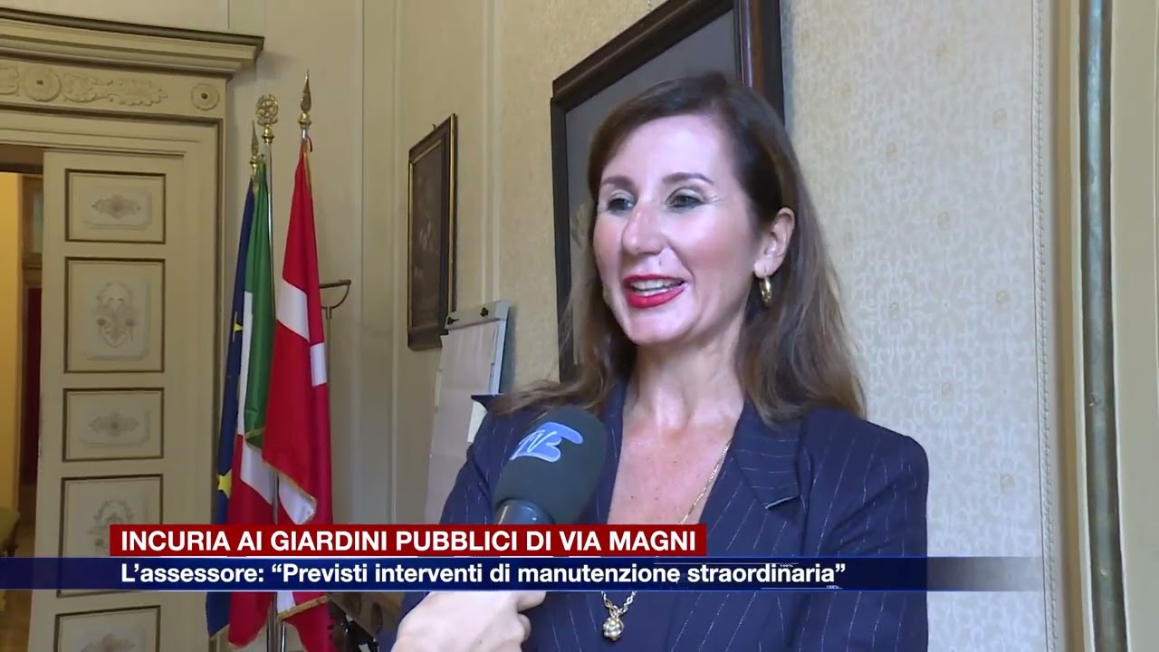 Etg - Incuria ai giardini pubblici di via Magni. L’assessore: “Previsti interventi di manutenzione”