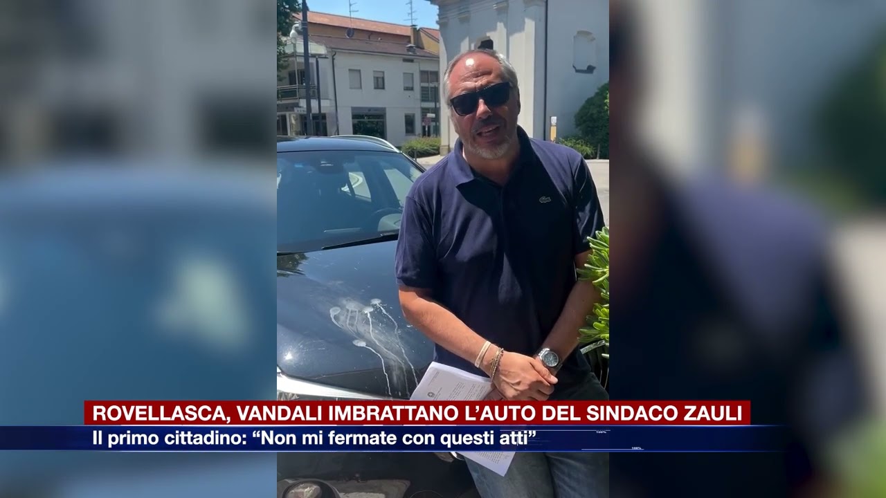 Etg - Rovellasca, vandali imbrattano l’auto del sindaco Zauli. Il primo cittadino: “Non mi fermate”