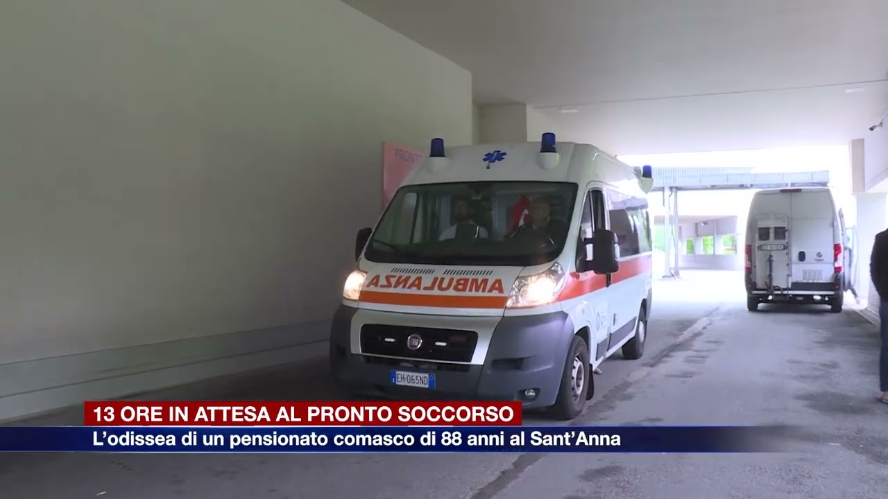Etg - Sant’Anna, paziente di 88 anni attende 13 ore al pronto soccorso