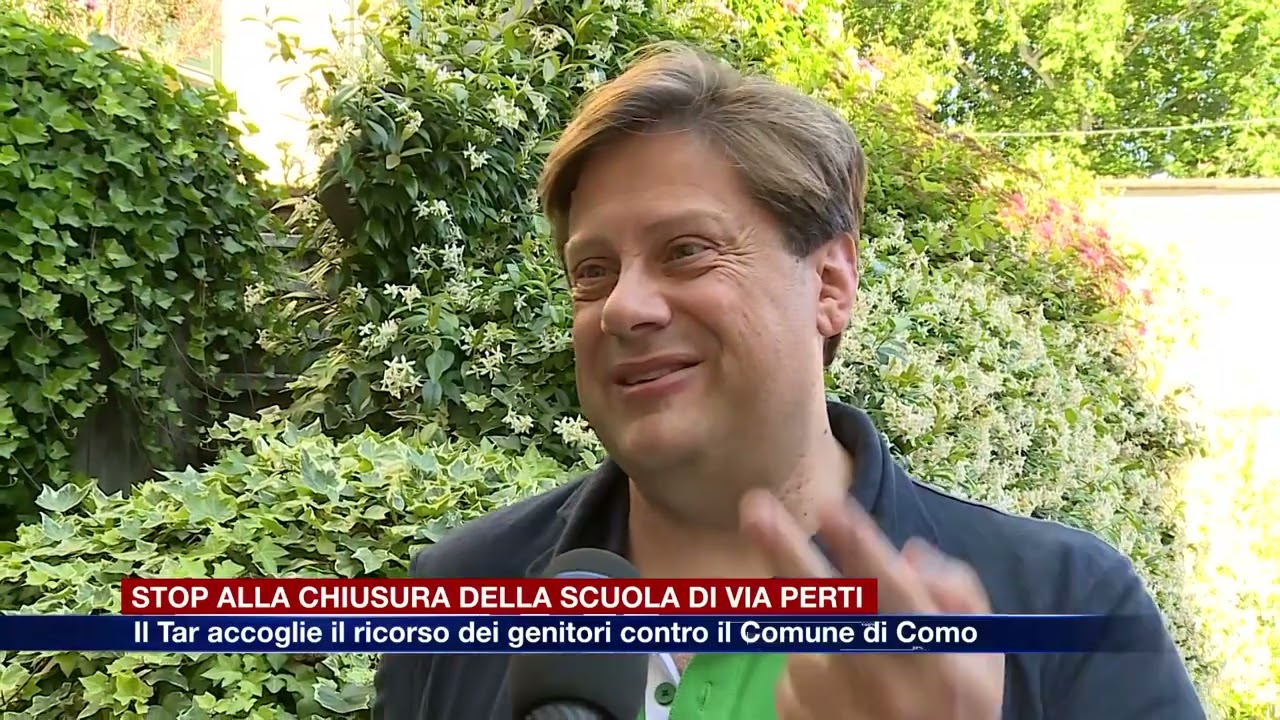 Etg - Il Tar accoglie il ricorso delle famiglie, stop alla chiusura della scuola di via Perti