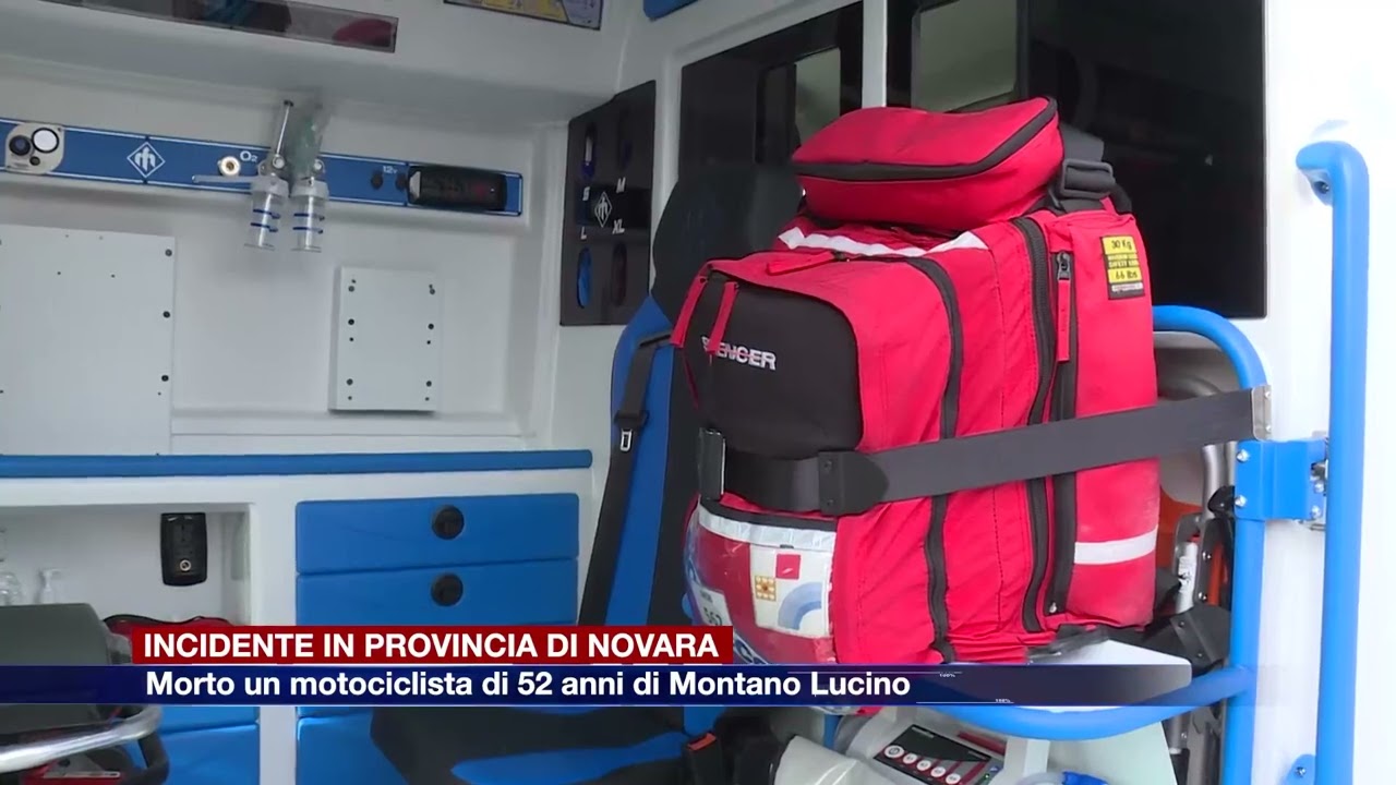 Etg - Motociclista di Montano Lucino muore in un incidente in Piemonte