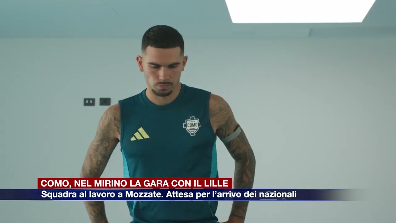 Etg - Calcio. Como al lavoro a Mozzate. Attesa per l'arrivo dei nazionali