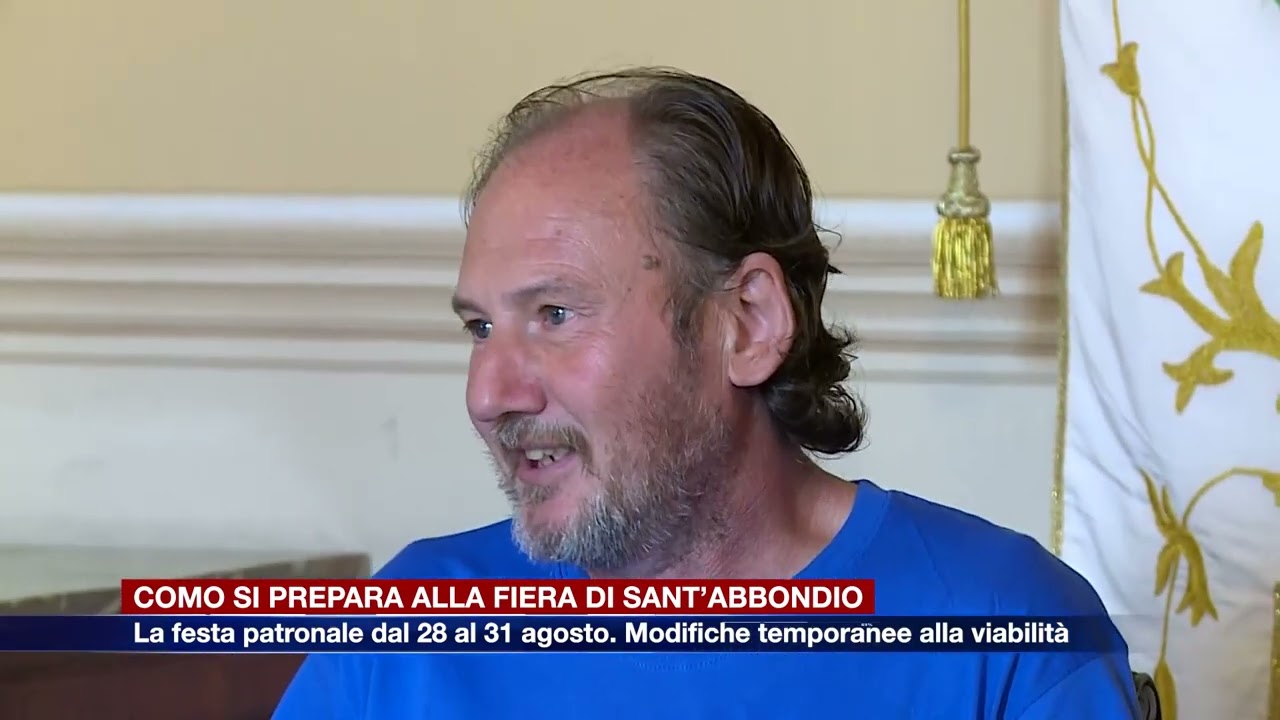 Etg - Como si prepara alla Fiera di Sant’Abbondio, dal 28 al 31 agosto. Modifiche alla viabilità