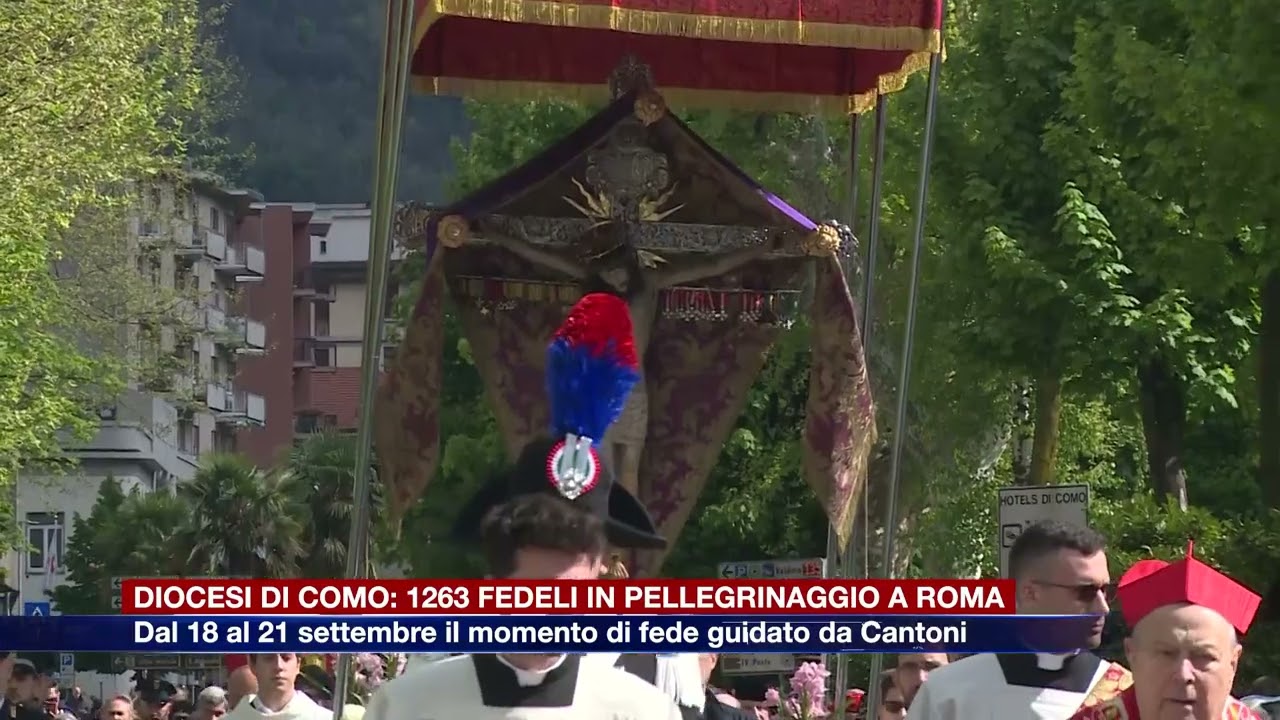 Etg - Diocesi di Como: 1263 fedeli in pellegrinaggio a Roma