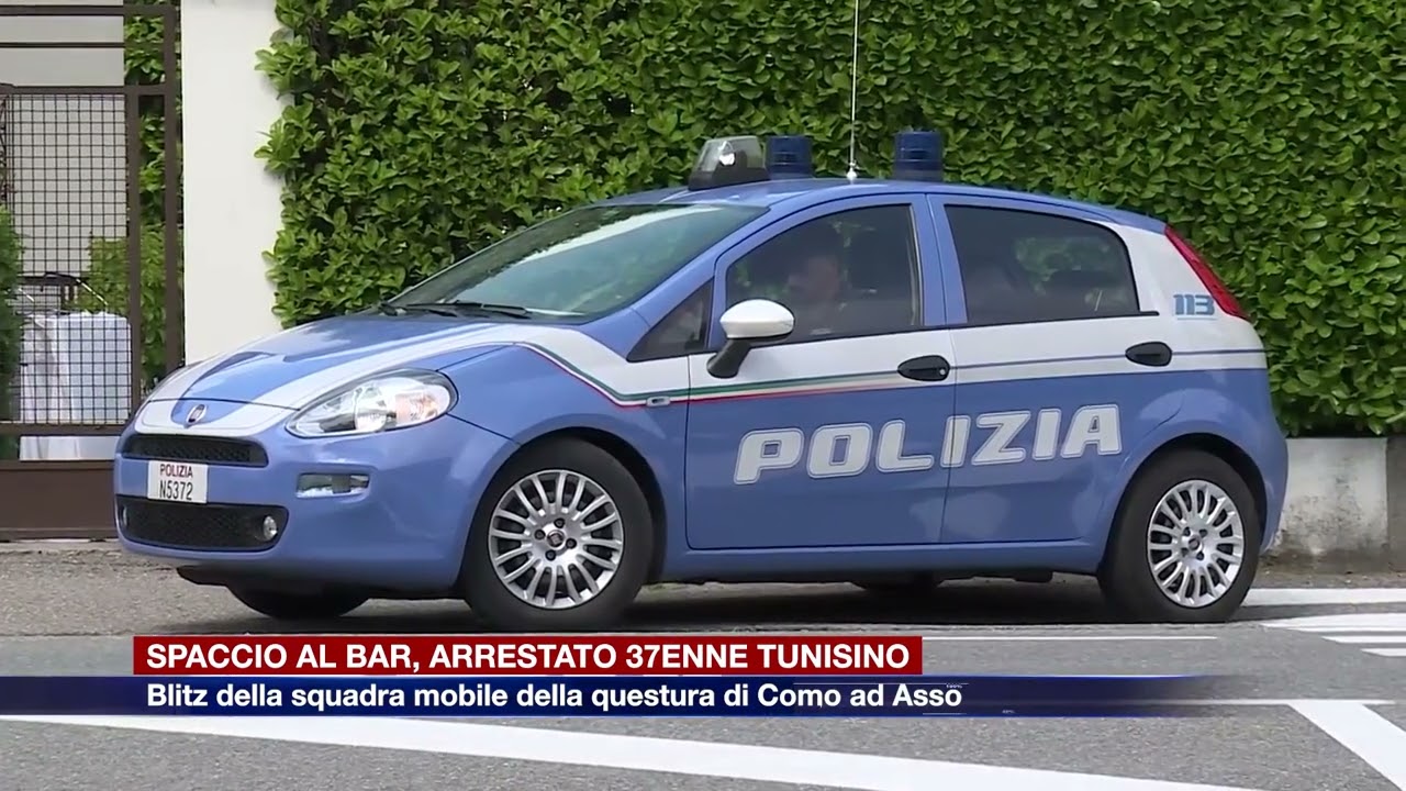 Etg - Un bar di Asso per incontrare i clienti, blitz della polizia, arrestato spacciatore