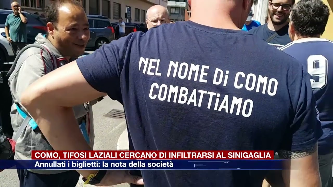 Etg - Como, tifosi laziali cercano di infiltrarsi al Sinigaglia: annullati i biglietti