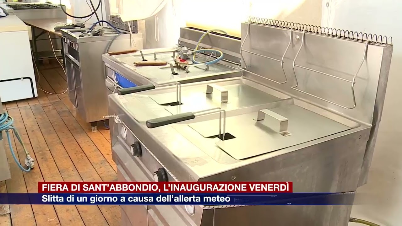 Etg - Fiera di Sant’Abbondio, inaugurazione rimandata a venerdì a causa del maltempo