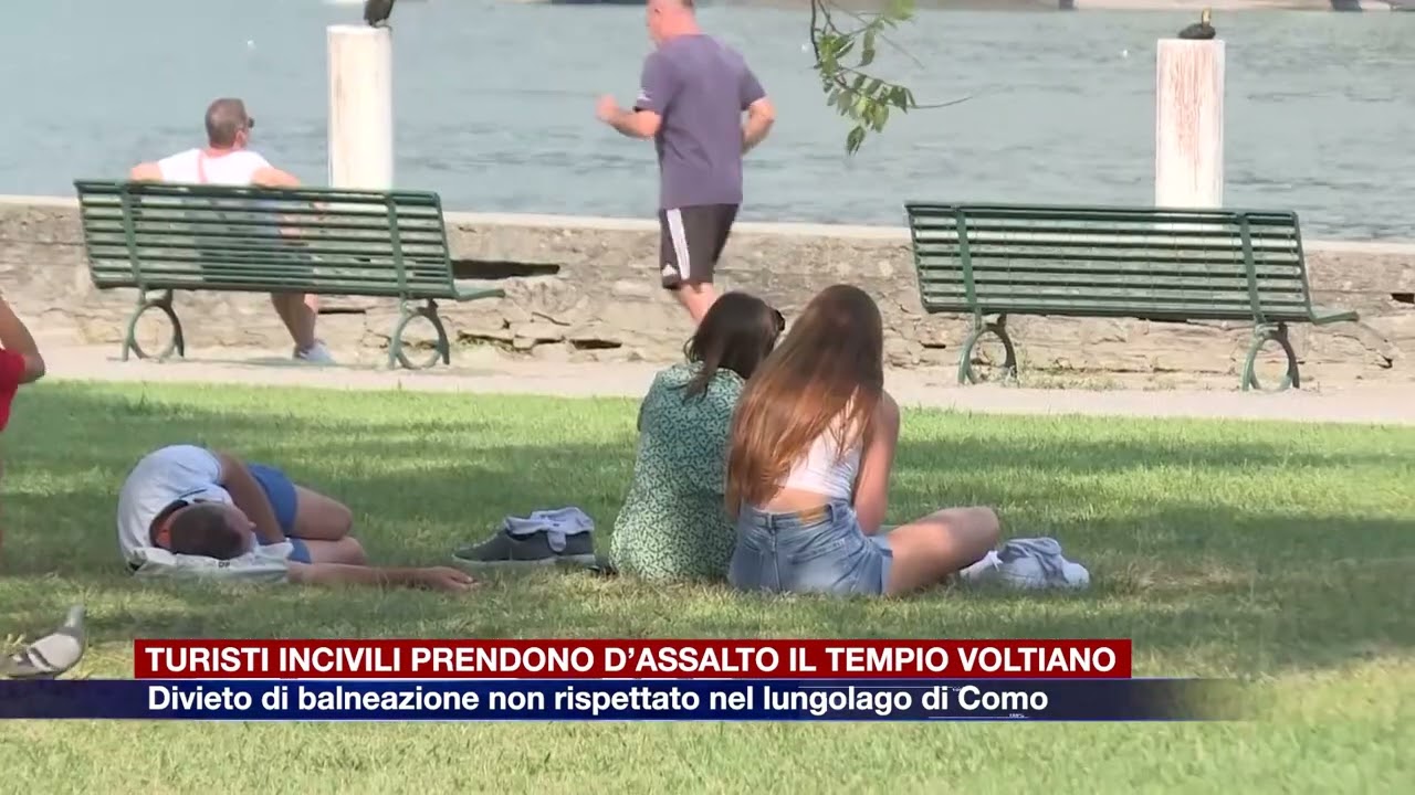 Etg - Turisti incivili prendono d’assalto il Tempio Voltiano
