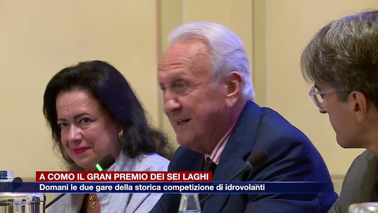 Etg - Idrovolanti nei cieli di Como, scatta il Gran Premio dei Sei Laghi