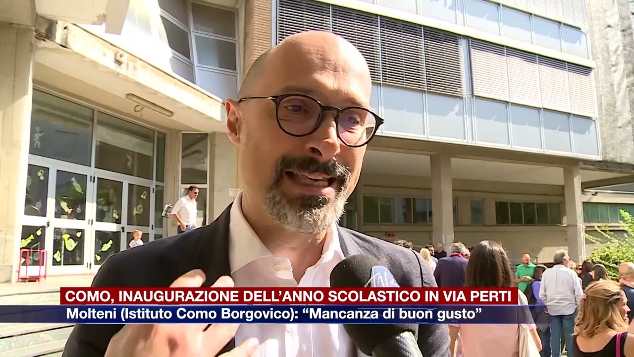 Etg - Inaugurazione dell’anno in via Perti, Molteni (Como Borgovico): “Mancanza di buon gusto”