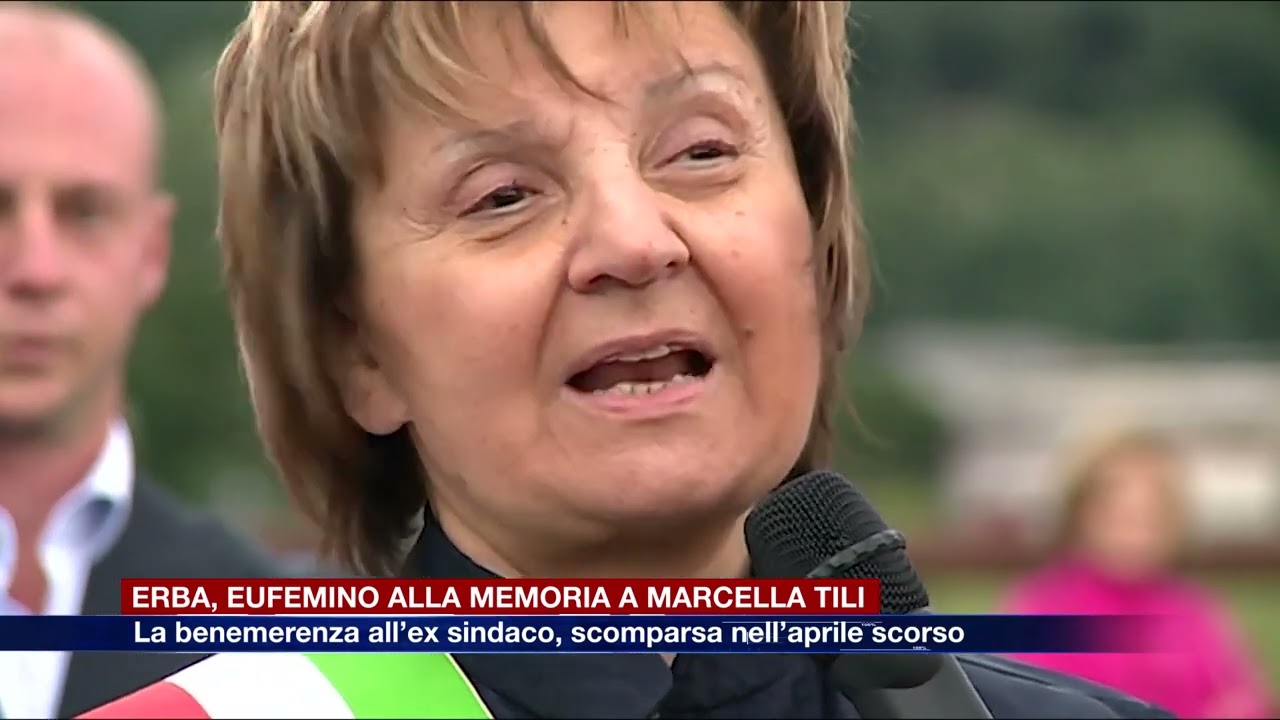 Etg - Erba rende omaggio a Marcella Tili, Eufemino alla memoria all’ex sindaco