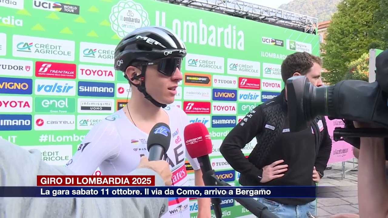 Etg - Giro di Lombardia 2025, confermata la partenza da Como