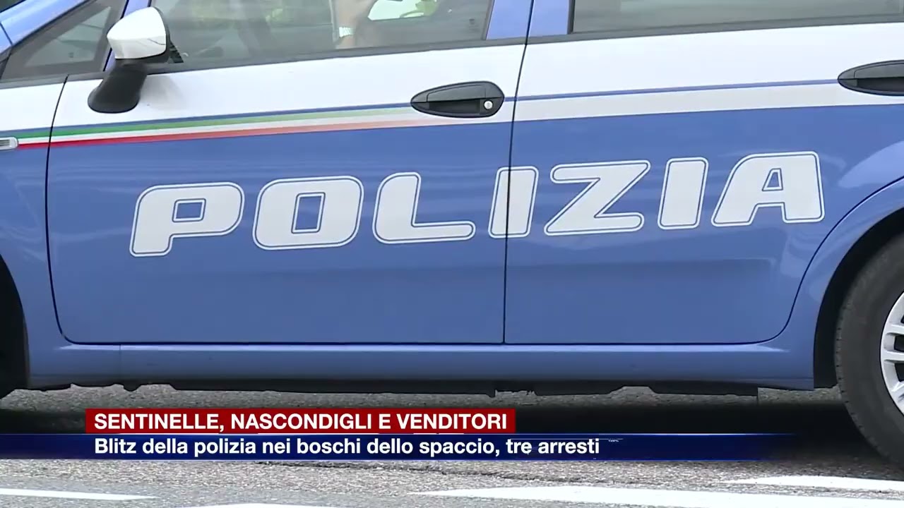 Etg - Sentinelle, nascondigli, venditori. Blitz nei boschi dello spaccio, tre arresti