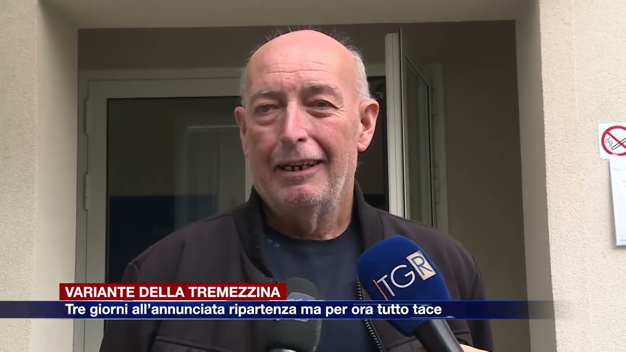 Etg - Variante Tremezzina, a tre giorni dalla presunta ripartenza tutto ancora tace