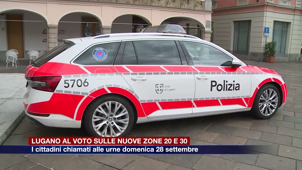Etg - Lugano al voto sulle nuove zone 20 e 30. I cittadini chiamati alle urne domenica 28 settembre