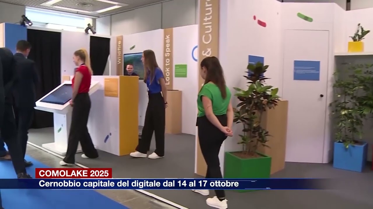 Etg - Cernobbio capitale del digitale: dal 14 al 17 ottobre torna Comolake a Villa Erba