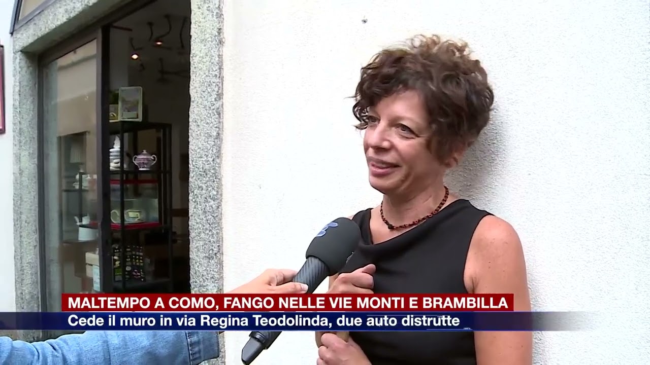 Etg - Maltempo a Como: riaperte in serata le vie Regina Teodolinda, Monti e Brambilla