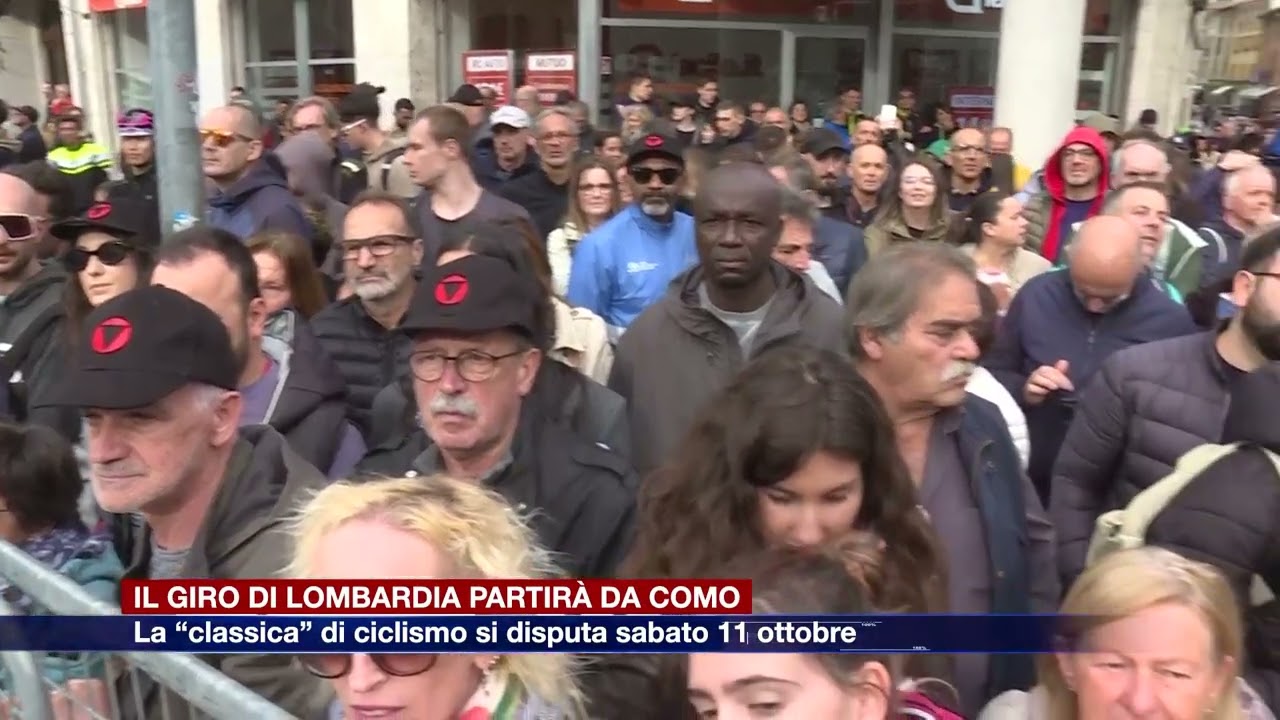 Etg - Giro di Lombardia 2025, confermati partenza da Como e arrivo a Bergamo