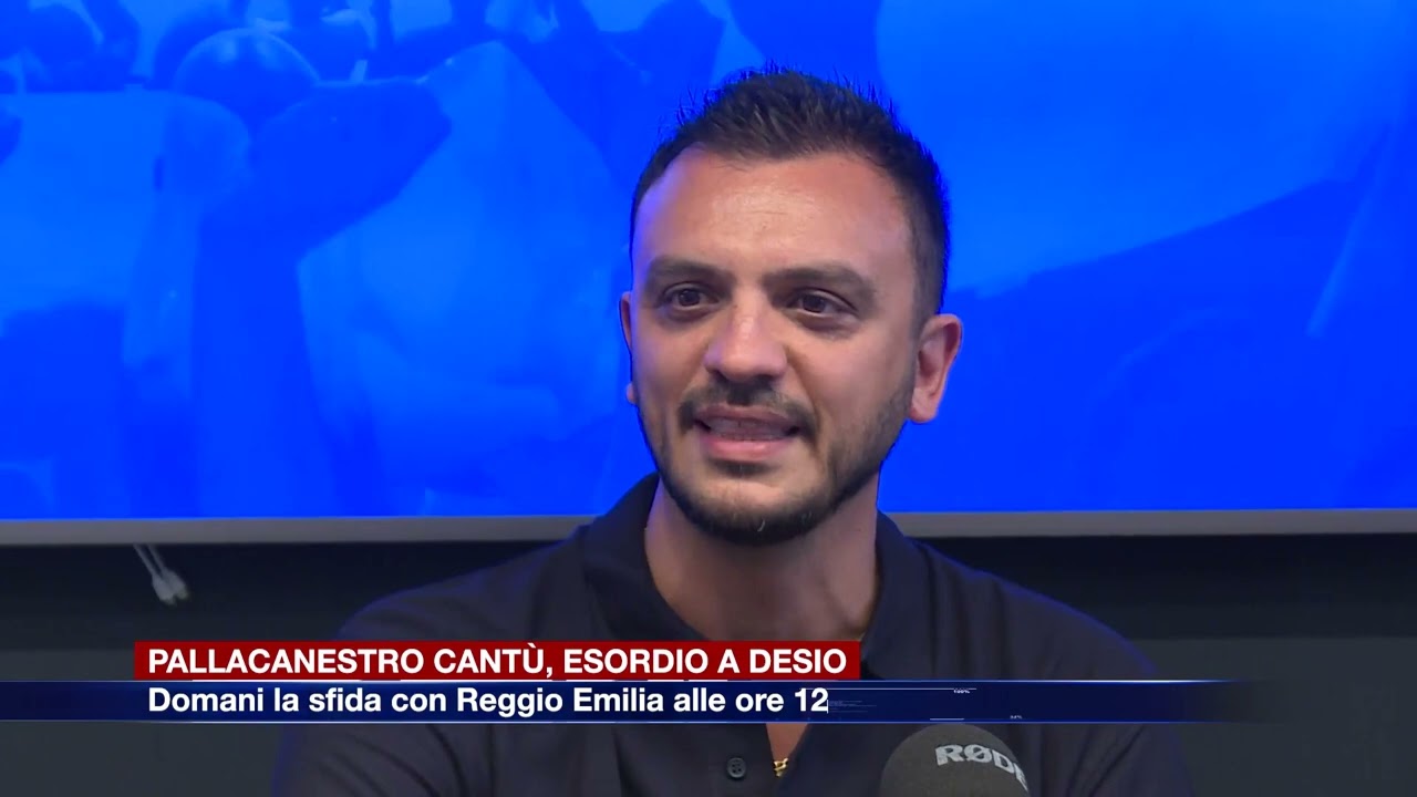 Etg - Pallacanestro, esordio casalingo per Cantù contro Reggio Emilia