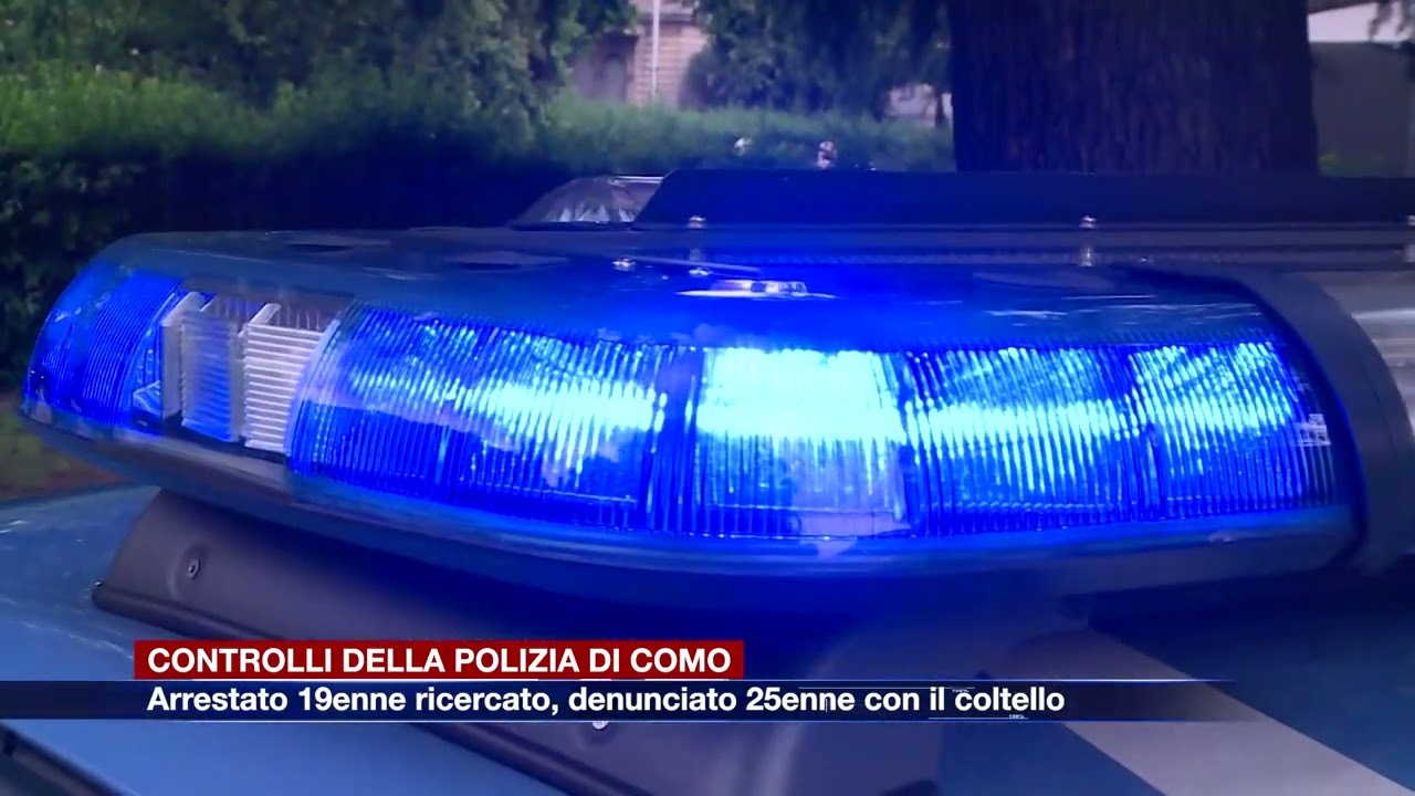 Etg - Controlli a Como: arrestato 19enne ricercato, denunciato 25enne con il coltello in tasca