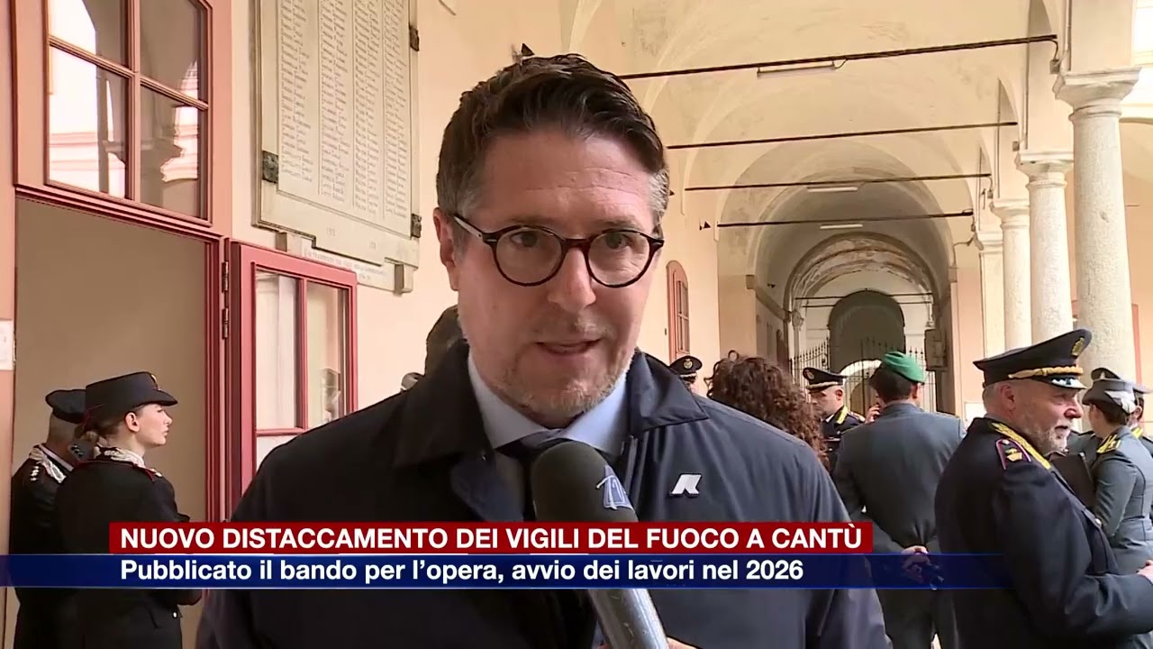 Etg - Nuovo distaccamento dei vigili del fuoco a Cantù: pubblicato il bando per l’opera