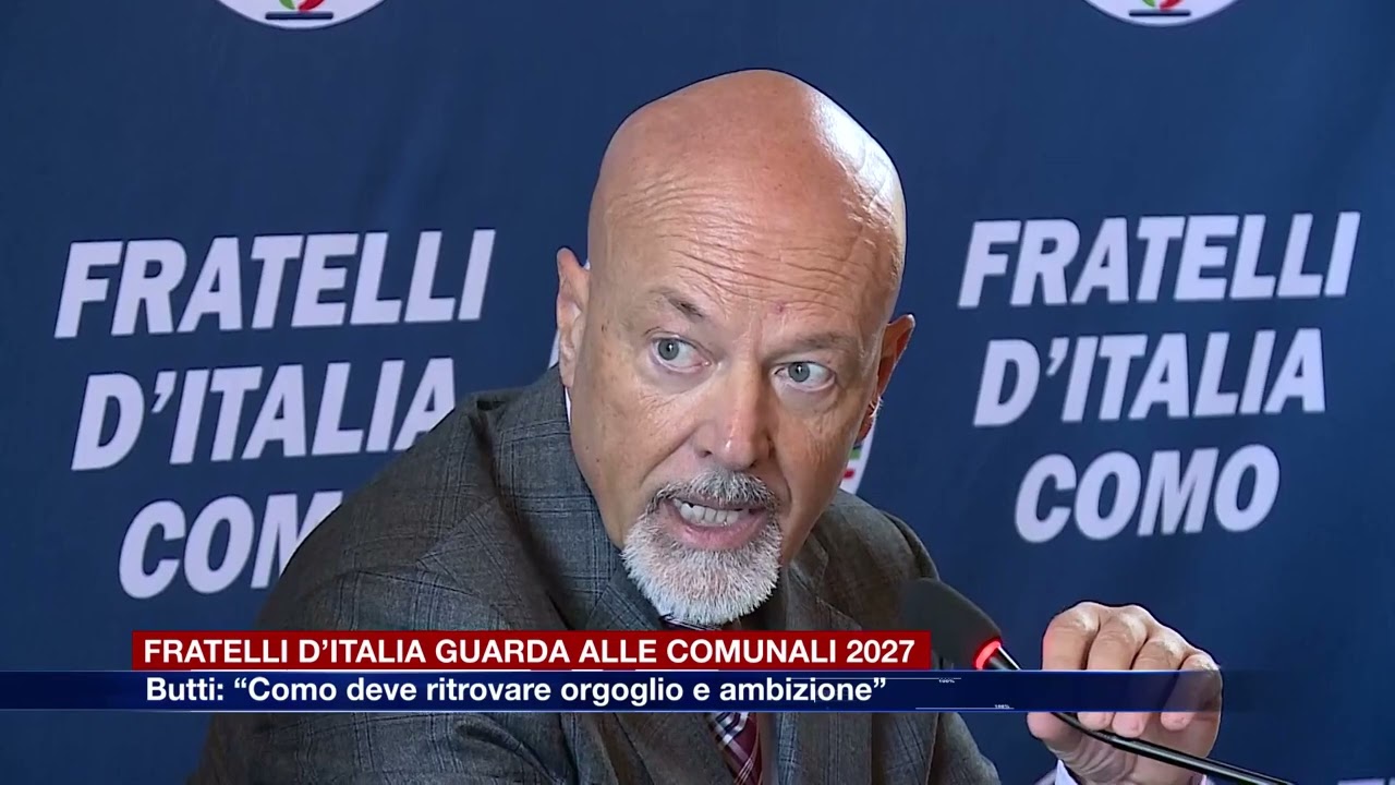 Etg - Como, Fratelli d’Italia guarda alle comunali 2027. Butti: “La sfida è politica e civica”