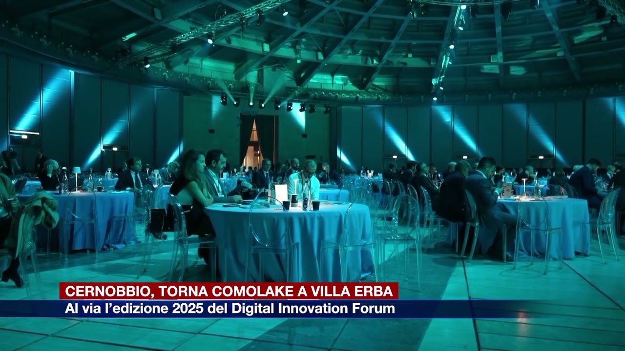 Etg - Cernobbio, torna ComoLake a Villa Erba: al via l’edizione 2025 del Digital Innovation Forum