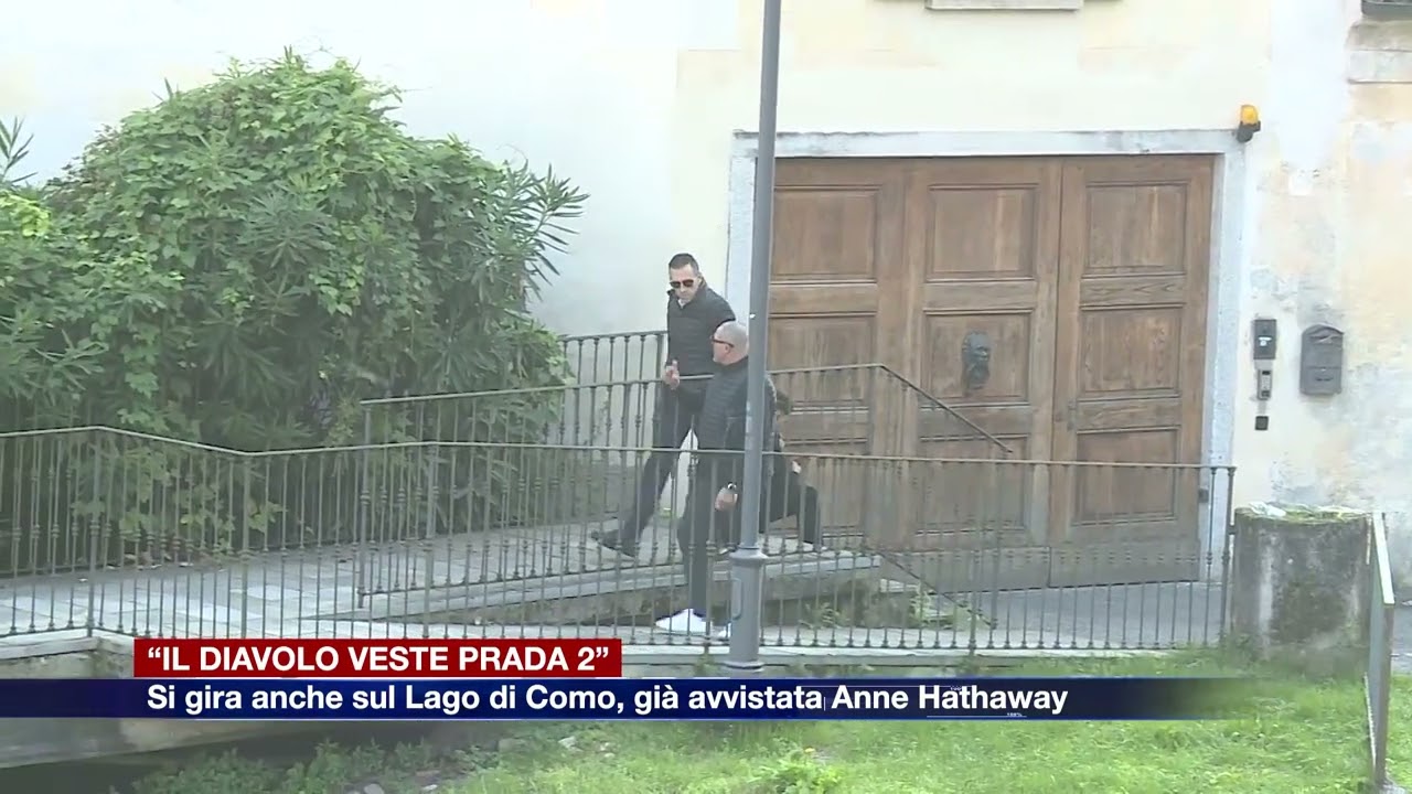 Etg - Villa Balbiano diventa il set de “Il Diavolo veste Prada”