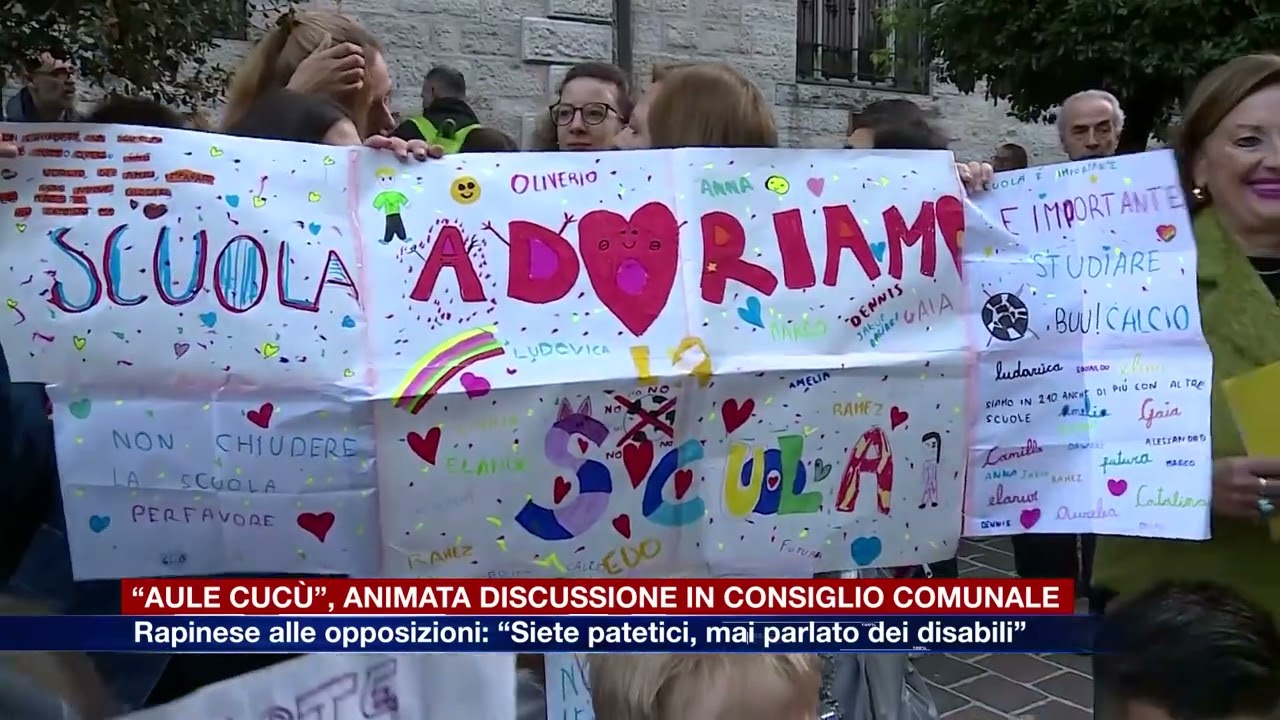 Etg - “Aule del cucù”, scontro in consiglio. Rapinese alle opposizioni: “Siete patetici”
