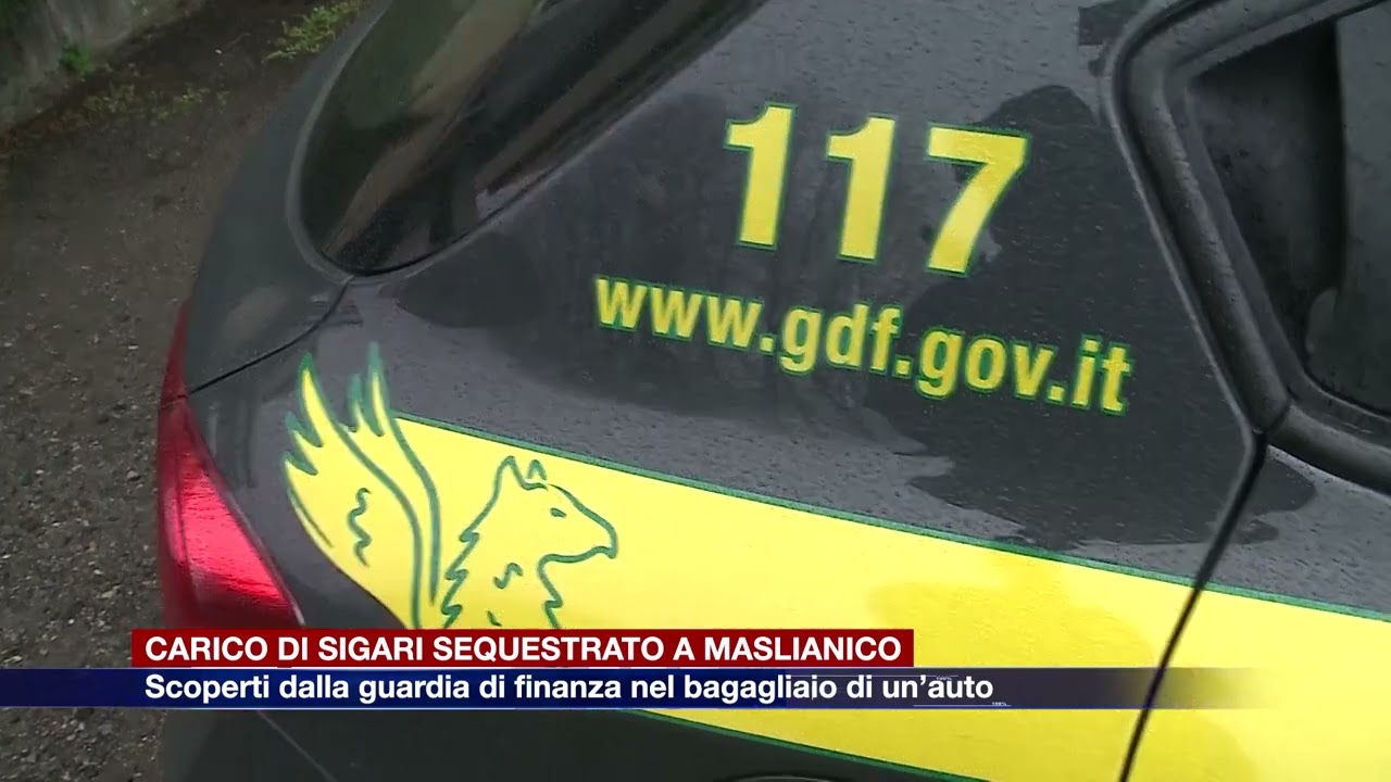 Etg - Fa incetta di sigari in Svizzera, sequestrati dai finanzieri per contrabbando