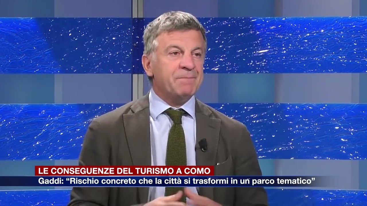 Etg - Turismo a Como, Gaddi: “Rischio concreto che la città si trasformi in un parco tematico”