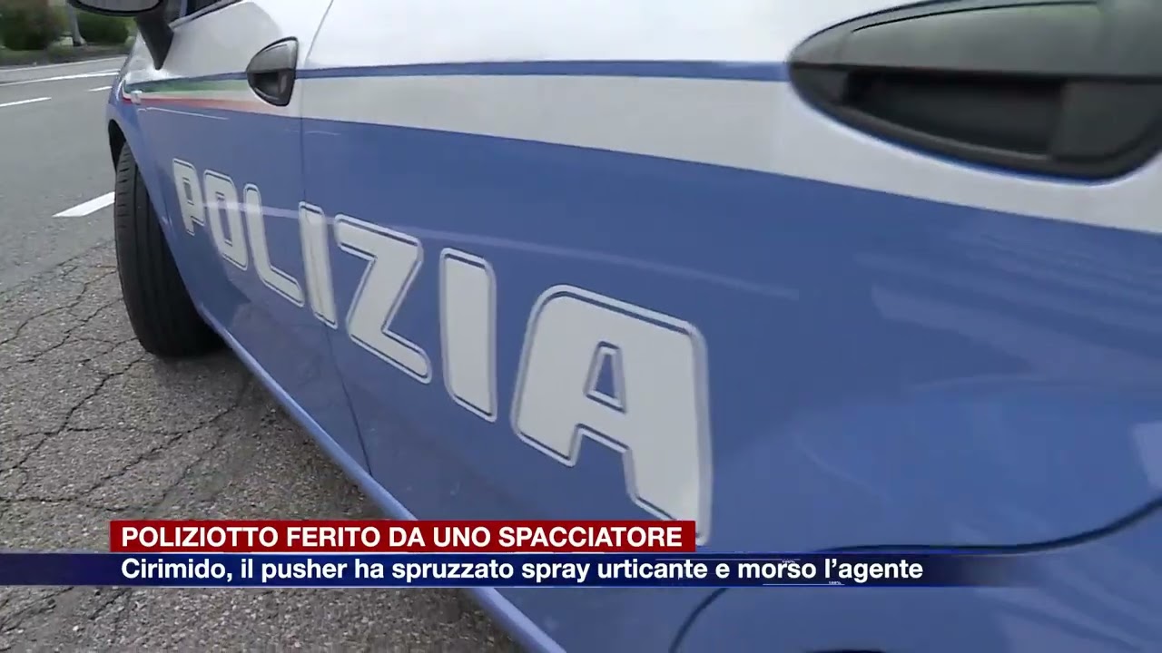 Etg - Inseguito nei boschi, spacciatore spruzza spray urticante e morde un poliziotto